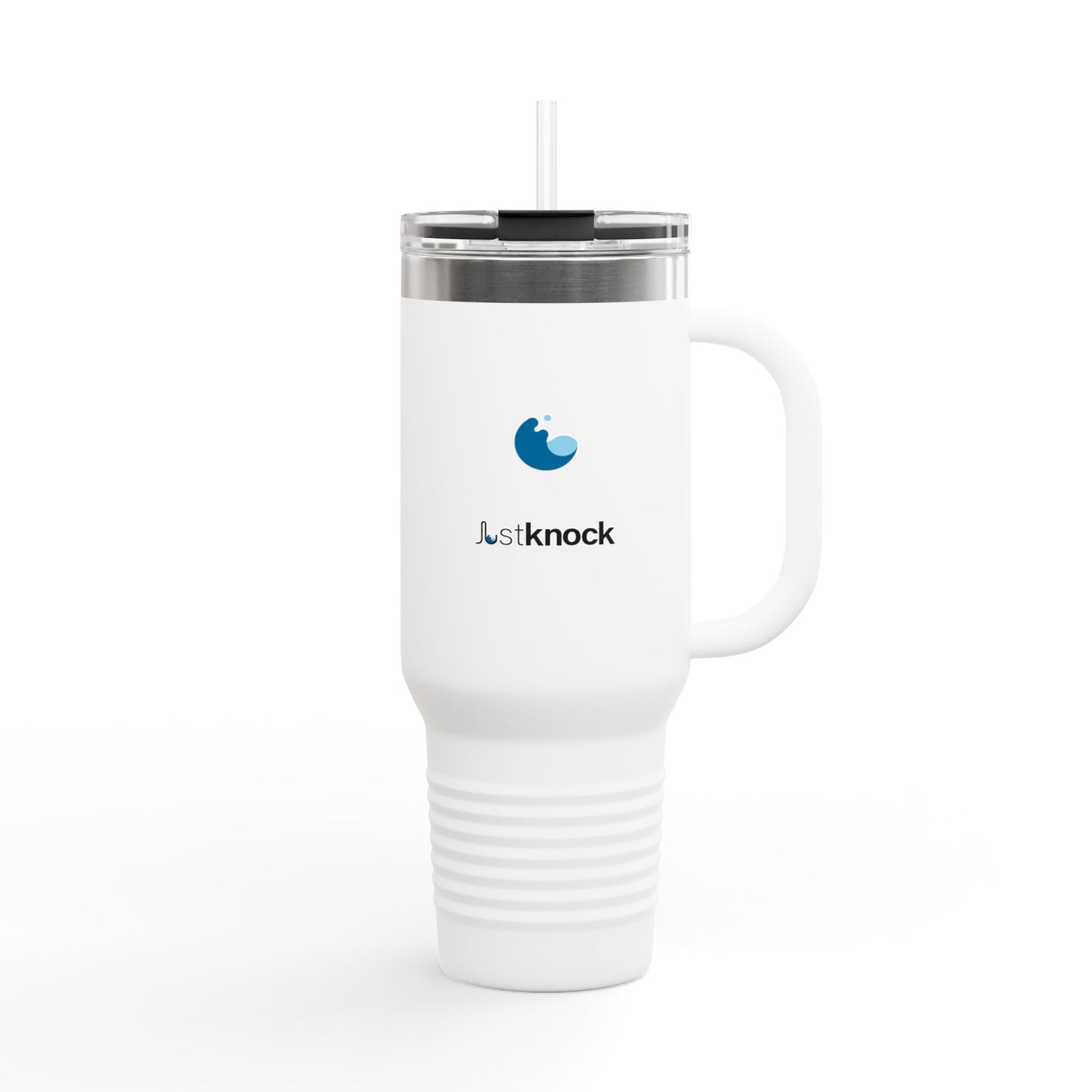 Insulated Travel Mug with Straw, 40oz - Perfect for On-the-Go Hydration, Motivational Drinkware, Great Gift, Leakproof and Insulated Mug for Travel, Office, and Outings.